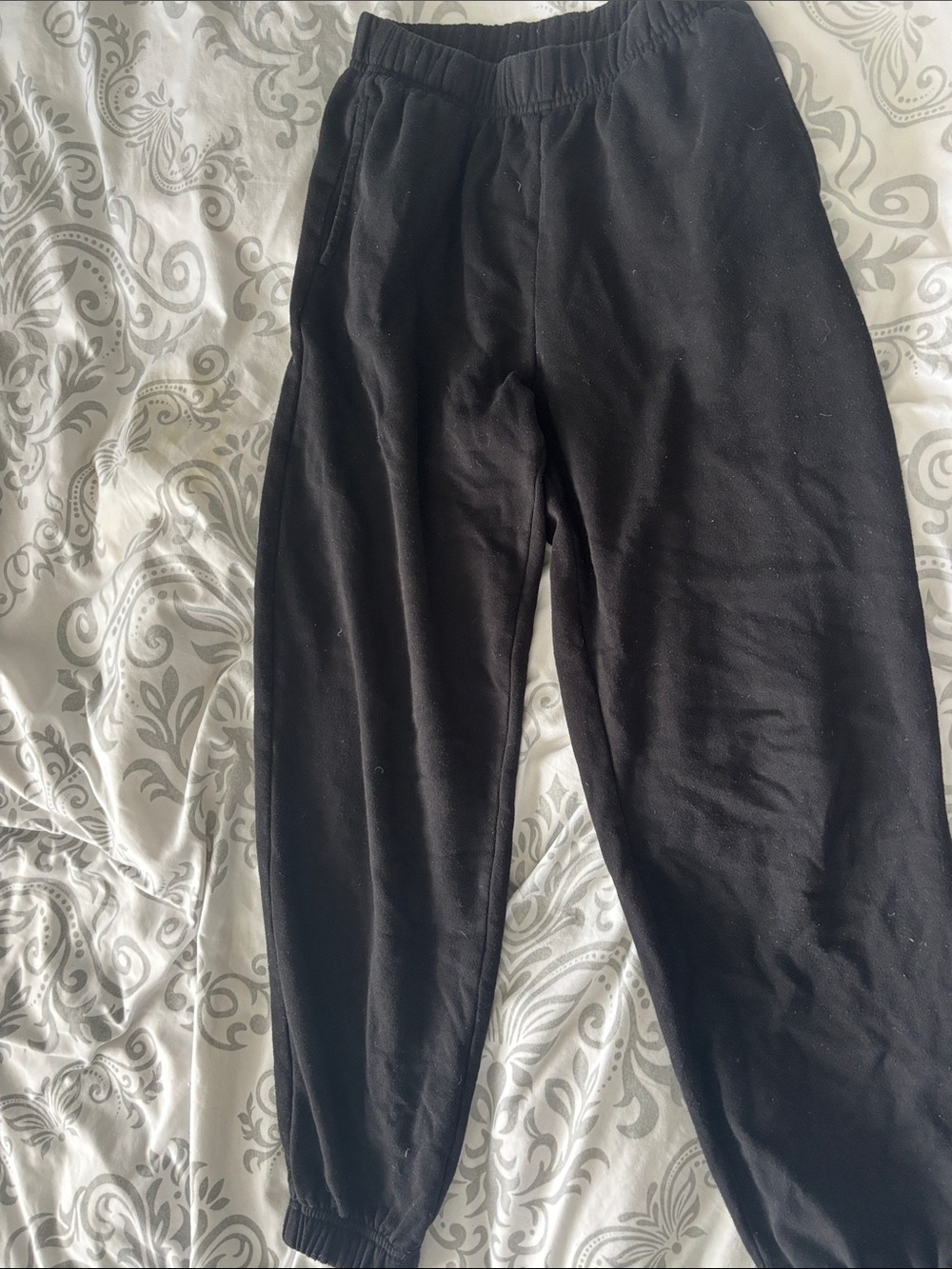 Garage Black Track Joggers